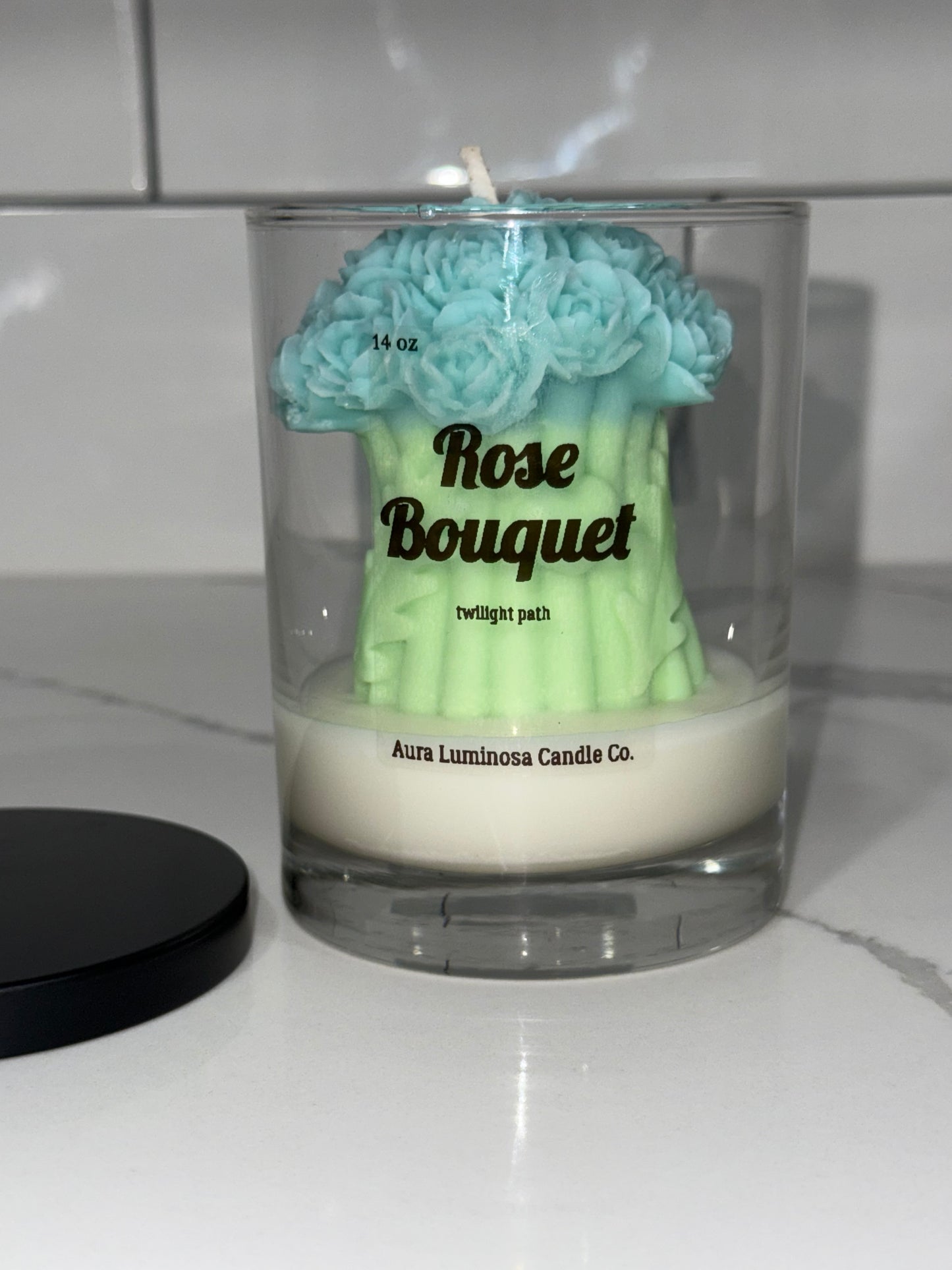 Aquamarine Rose Bouquet