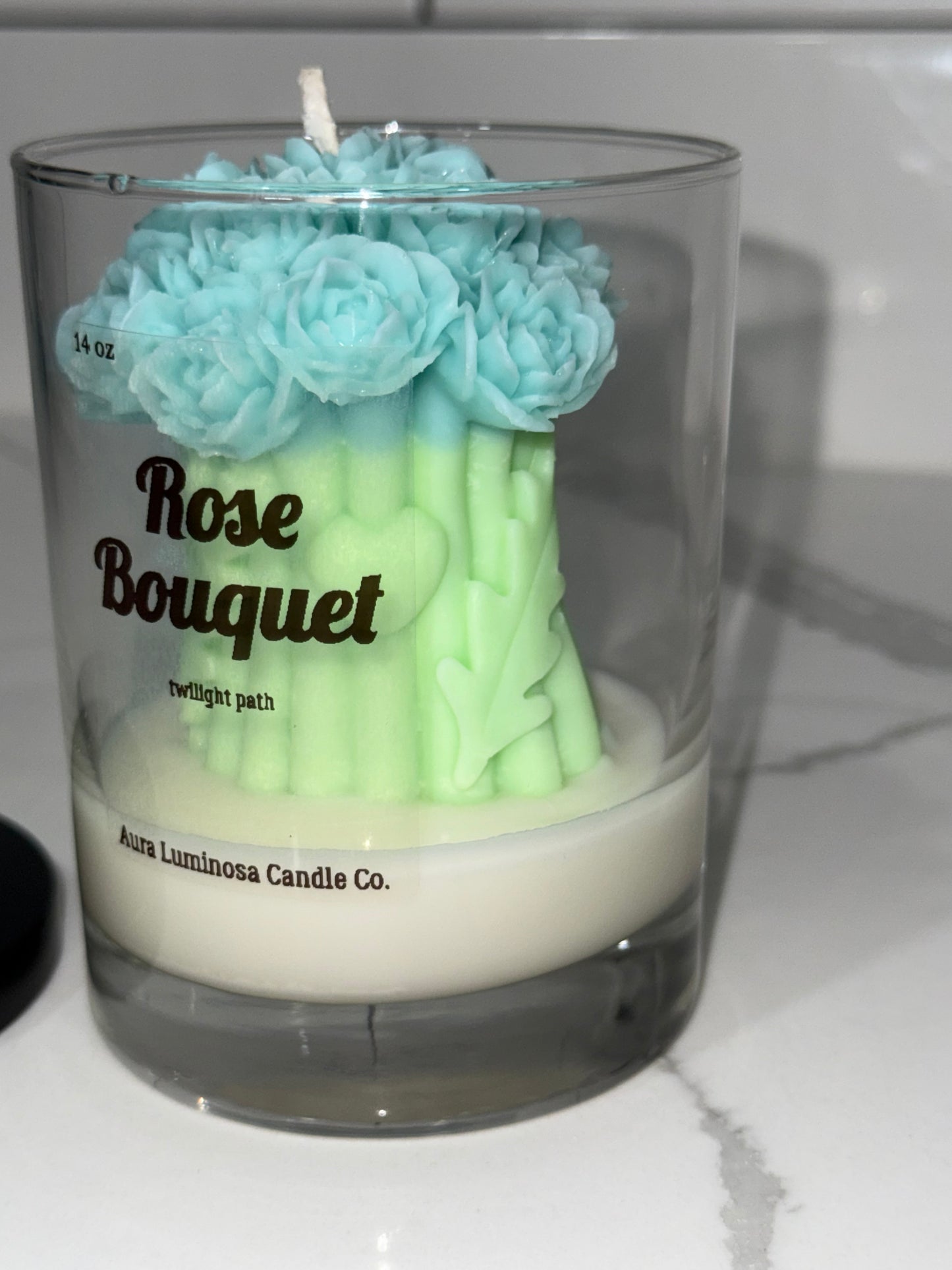 Aquamarine Rose Bouquet