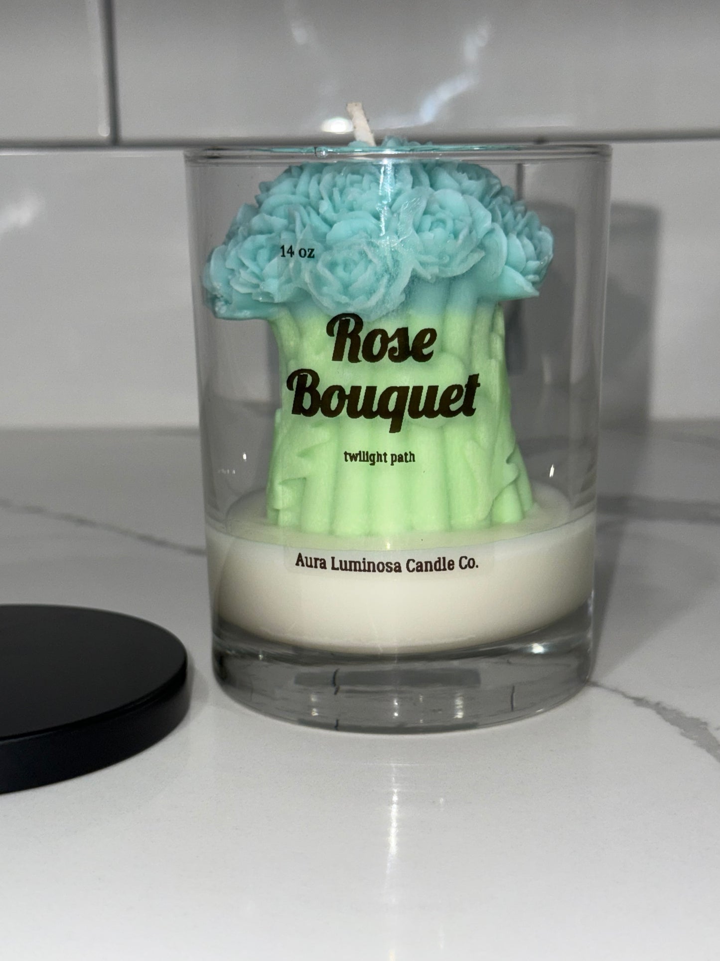 Aquamarine Rose Bouquet